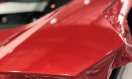 Lamborghini Aventador Bombshell advertising wrap 13