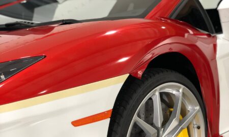 Lamborghini Aventador Bombshell advertising wrap 30