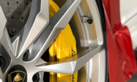 Lamborghini Aventador Bombshell advertising wrap 31