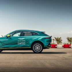 Aston Martin DBX F1 livery wrap