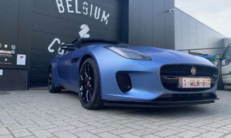 Jaguar F-type Satin Ice Blue 29