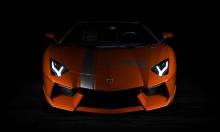 Lamborghini Aventador Dragon Red car wrap 10