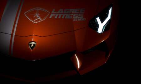 Lamborghini Aventador Dragon Red car wrap 12