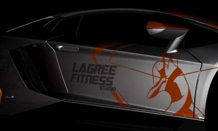 Lamborghini Aventador Dragon Red car wrap 25