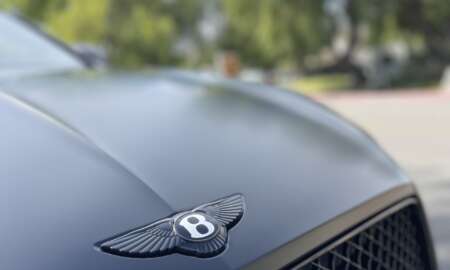 Bentley Continental GT wrapped in 3M satin Black1