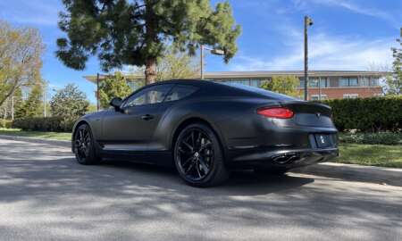 Bentley Continental GT wrapped in 3M satin Black4