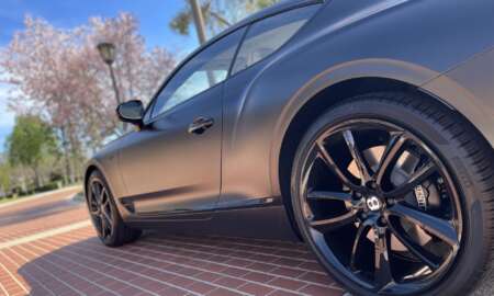 Bentley Continental GT wrapped in 3M satin Black8