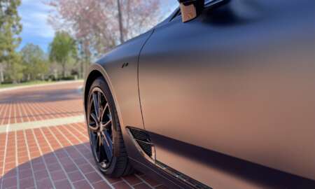 Bentley Continental GT wrapped in 3M satin Black9