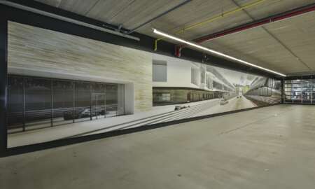 interior wallwrap CAC turnhout 5