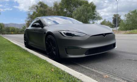 Tesla Model S Matte Charcoal Metallic 2