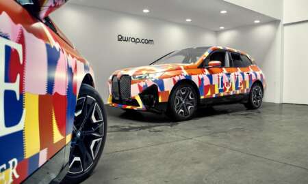 Tomorrowland BMW ix7 wrap 1