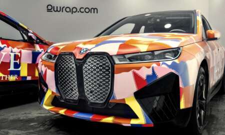 Tomorrowland BMW ix7 wrap 4