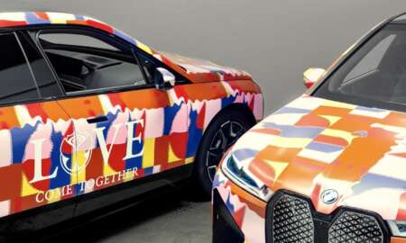 Tomorrowland BMW ix7 wrap 5