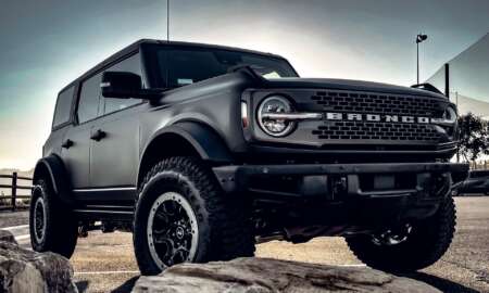 Bronco matt black wrap 5