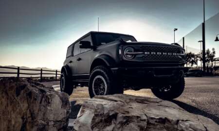 Bronco matt black wrap 6