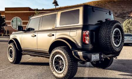 Bronco matt black wrap 7