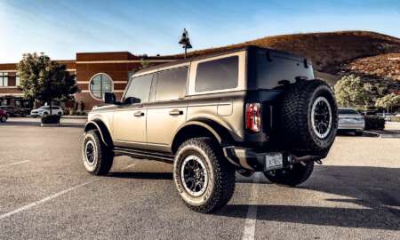 Bronco matt black wrap 8