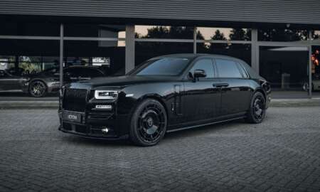 Rolls Royce Phantom Matt Black 1