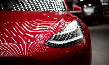 tesla auto wrap
