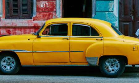 Vintage auto wrap