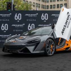 McLaren Beverly hills design carwrap