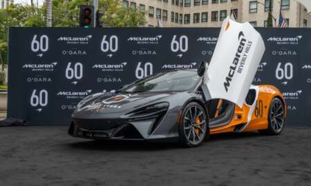 McLaren Beverly hills design carwrap