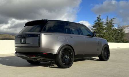 Range Rover Satin Dark Grey 3M wrap 00008