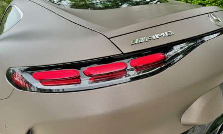 Backview taillight Mercedes-Benz Matt brown metallic