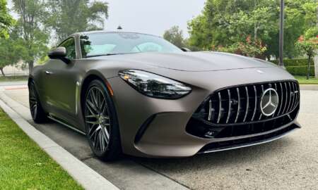 Mercedes Benz GT55 AMG Matt Dark brown wrap - 12