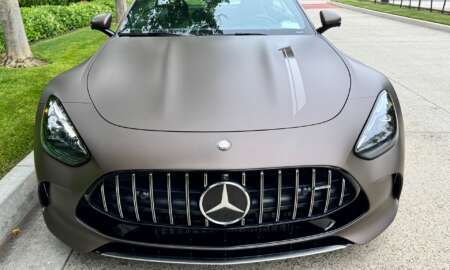 Mercedes Benz GT55 AMG Matt Dark brown wrap - 15