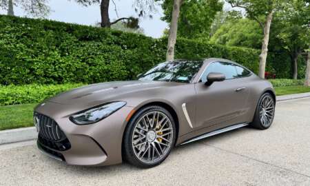 Mercedes Benz GT55 AMG Matt Dark brown wrap - 3