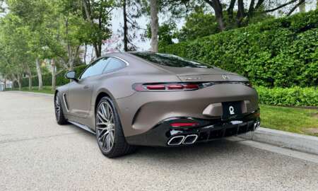 Mercedes Benz GT55 AMG Matt Dark brown wrap - 8