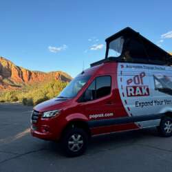 Poprak Sprinter commercial wrap