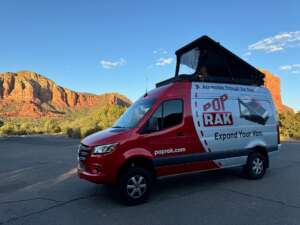 Poprak Sprinter commercial wrap