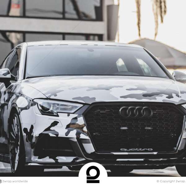 Audi S3 Snow Camo