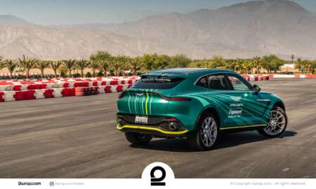 Aston Martin DBX F1 livery wrap
